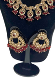Parure Indienne Kajol – Bordeaux
