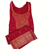 Salwar classic rose Abilasha - Tailles 38 et 44