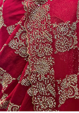 Beautiful trendy yellow orange Leena saree