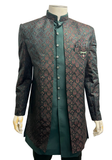 indian sherwani brocade details embroidery