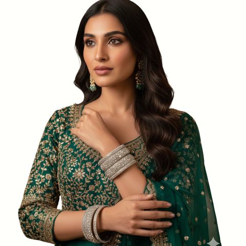 Bracelets mariage Mani argentés