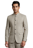 Costume Homme Rivan en Lin – Gris Beige