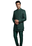 Matching Couple Bhavana & Aviraj – Vert Émeraude & Doré