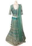 Lehenga Mariée Omaira – Élégance Impériale