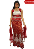 Mashayira Red Lehenga - Size 38