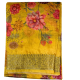 Salwar chic jaune Lina - Tailles 40 et 44