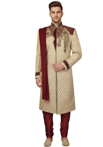 Shahjahan Indian Man Sherwani