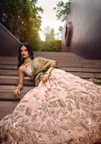 Lehenga réception élégante Narkis Fashion