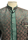 sherwani mandarin collar detail