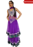 Sheila purple bollywood lehenga