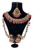 Parure Indienne Deepika - Rose Fuschia - Narkis Fashion