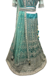 Lehenga Mariée Omaira – Élégance Impériale