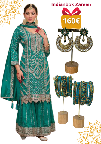Coffret Salwar Zareen - Narkis Fashion