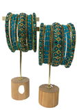 Bracelets Heera – Vert Turquoise - Lot pour 2 mains - Narkis Fashion