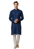 Kurta homme Bleu marine Rizwan - Taille 38