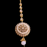 Rose gold tikka forehead jewel