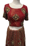Lehenga mariage indien luxe