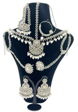 Parure Mariée argenté Noorjahan 10 pcs