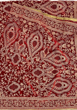 Plain Turquoise Pashmina scarf with fringes