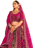 lehenga Haripriya détail broderie zarkan miroirs et perles
