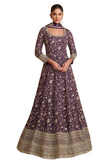 Soniya Navy Blue Oriental Dress