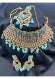 Maadhuri beige wedding adornment