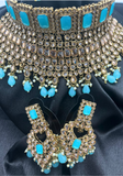 Maadhuri beige wedding adornment