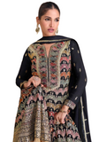 Stylish gray Tanjila salwar