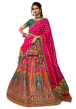 Rachana burgundy bridal lehenga