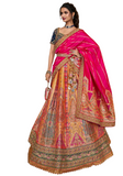 Rachana burgundy bridal lehenga