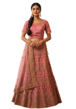 Somptueux lehenga rose Abhinaya