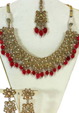 Combo parure royale rouge Meghana