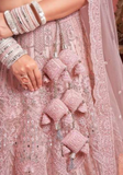 Sublime lehenga mariage rose Melina