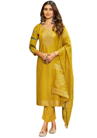 Salwar kameez jaune Raaga - Taille 38