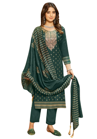 Salwar kameez vert Raahi - Taille 38