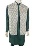 Gilet kurta homme vert Reshman - 38, 40, 42 & 44