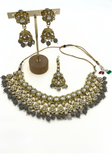 Sareega Salmon Pink Necklace and Earrings