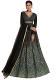 Soniya Navy Blue Oriental Dress