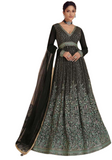 Soniya Navy Blue Oriental Dress