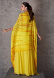 Stylish salwar jaune Siya