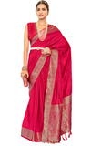 Sharadha pink traditional saree