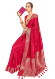 Sharadha pink traditional saree