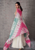 Stylish salwar blanc Sabana