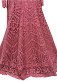 Robe de mariée brodée rose Sofia