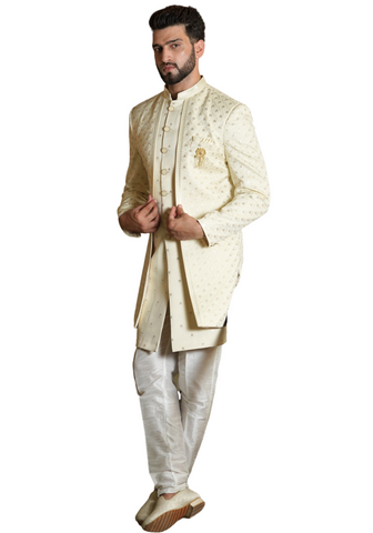 Costume Indien chic beige Suhail