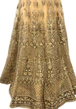 Robe de mariée brodée beige doré Victoria