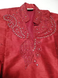 Costume bollywood Rouge Nizar - Taille 42