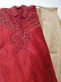 Costume bollywood Rouge Nizar - Taille 42