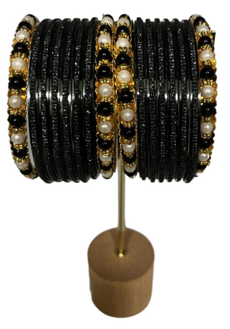 Bracelets bollywood noir Sarega