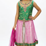 Midusha girl Indian outfit 6 years old